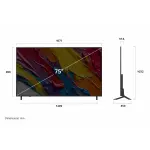 TELEVISOR LG DE 75" QNED AI 4K WEBOS 75QNED82ASG